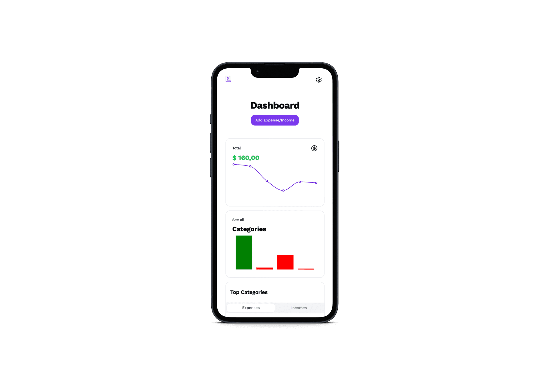 calculizky mobile mock